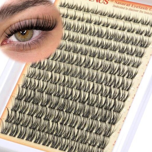 Wispy Lash Clusters Lashes Cluster Eyelash Extensions Natural Individual Lashes - Picture 1 of 7